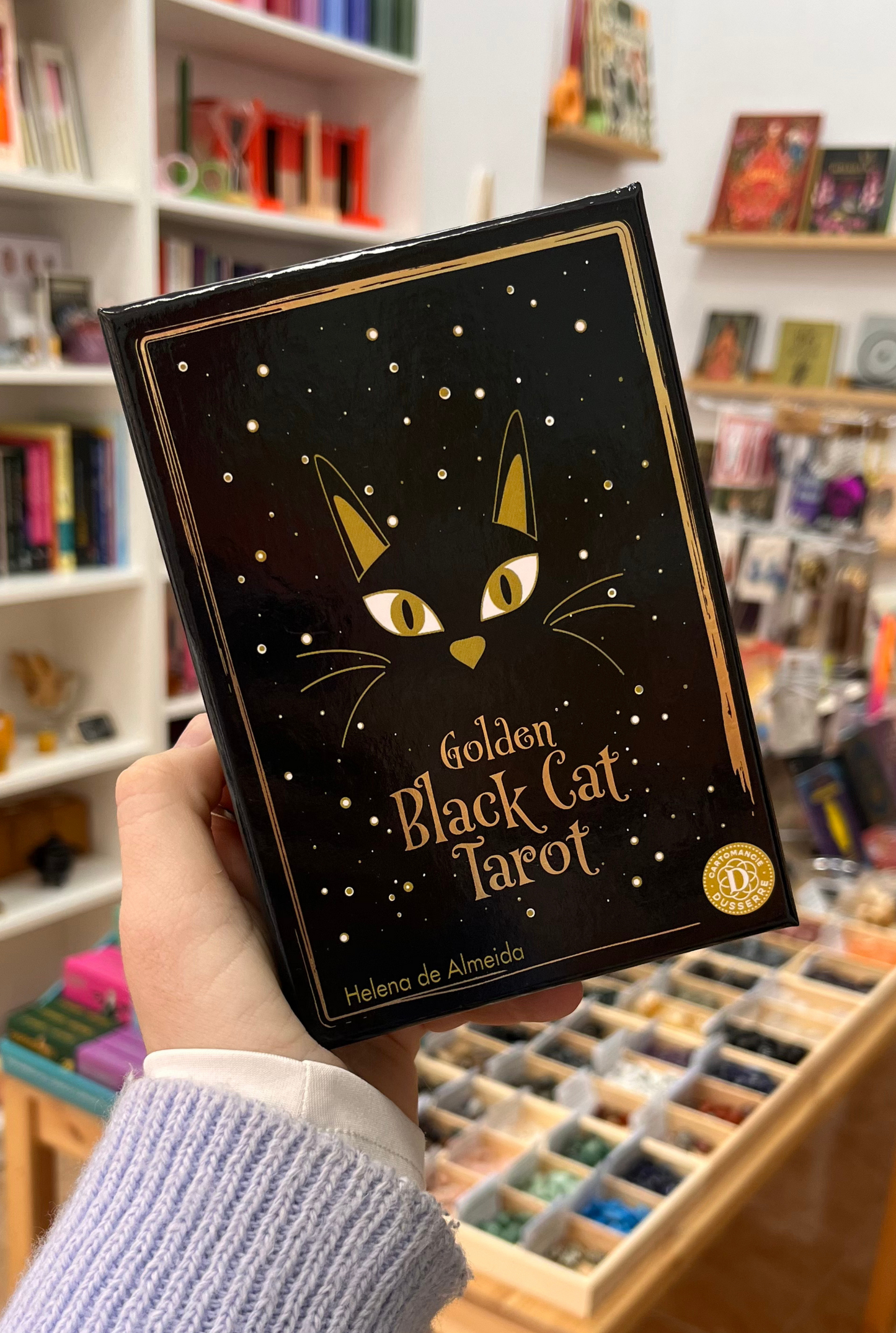 Golden Black Cat Tarot