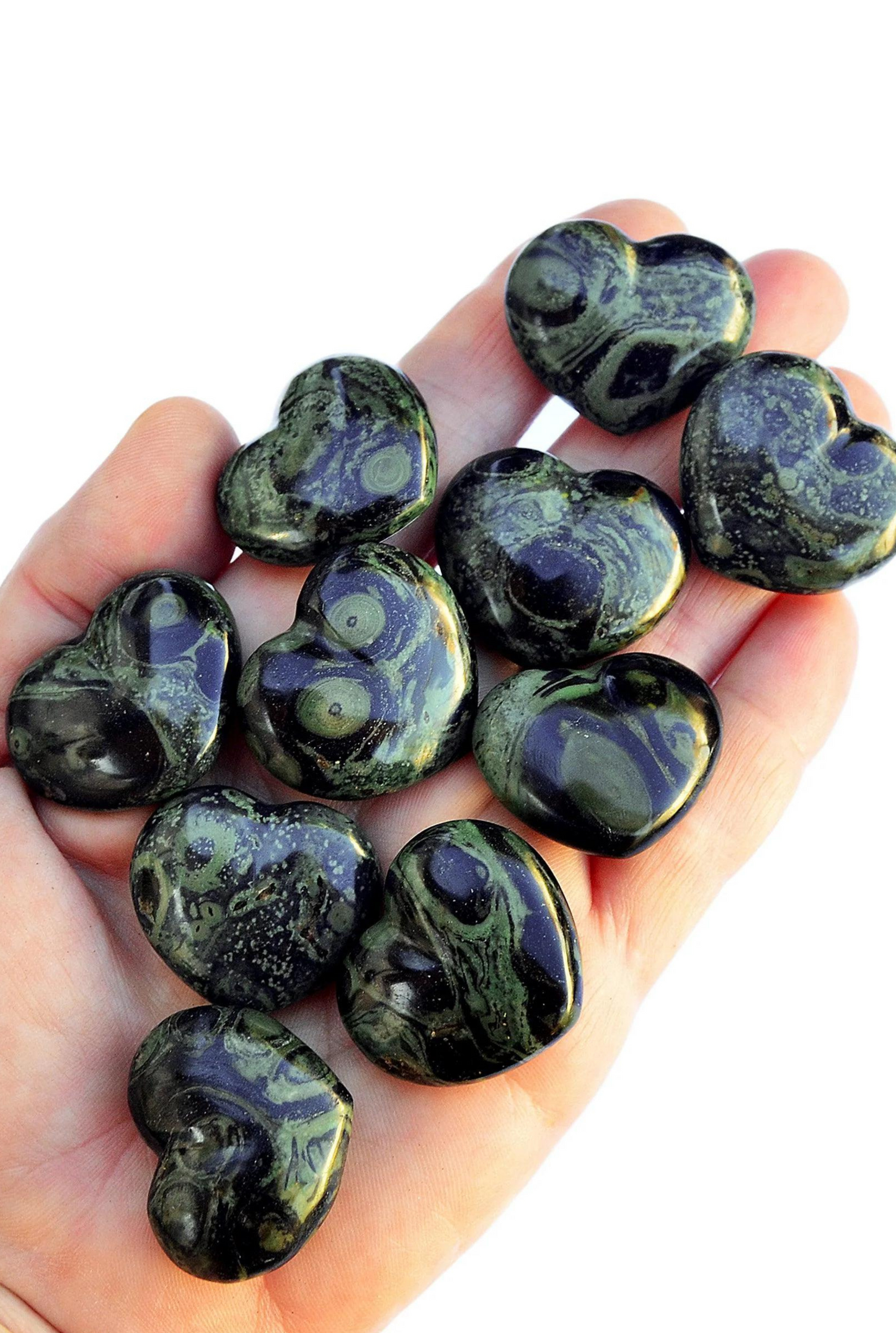 Corazón de Jaspe Cocodrilo