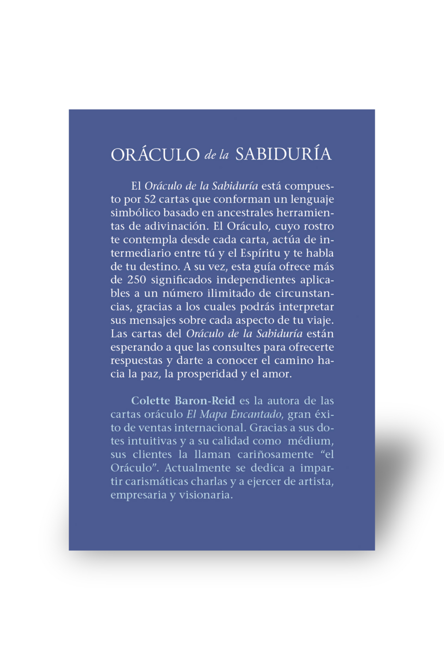 Oráculo de la Sabiduría, Colette Baron-Reid
