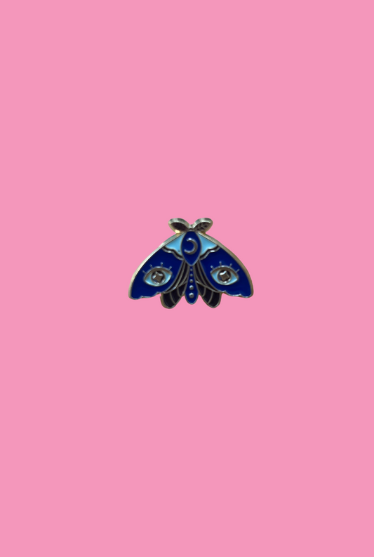 Pin Polilla azul