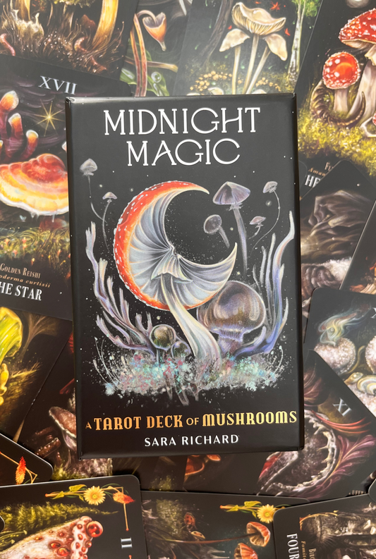 Midnight Magic: A Tarot Deck of Mushrooms
