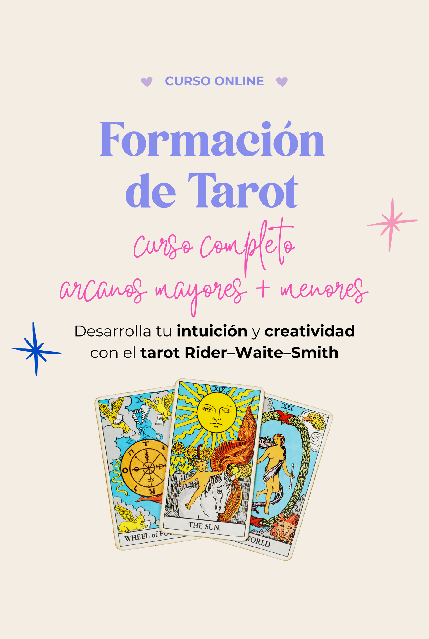 Formación de Tarot online - Curso completo