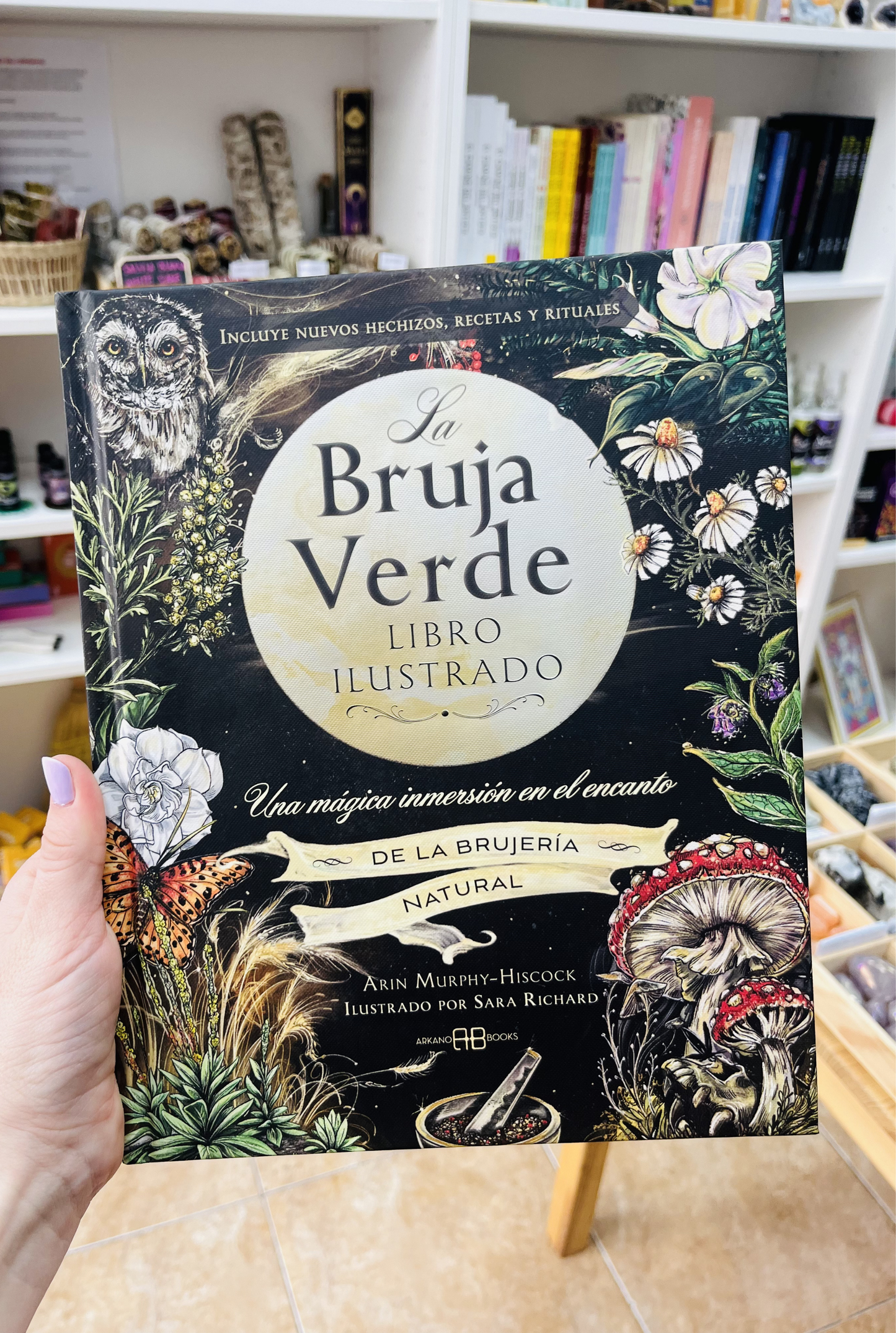La Bruja Verde, libro ilustrado