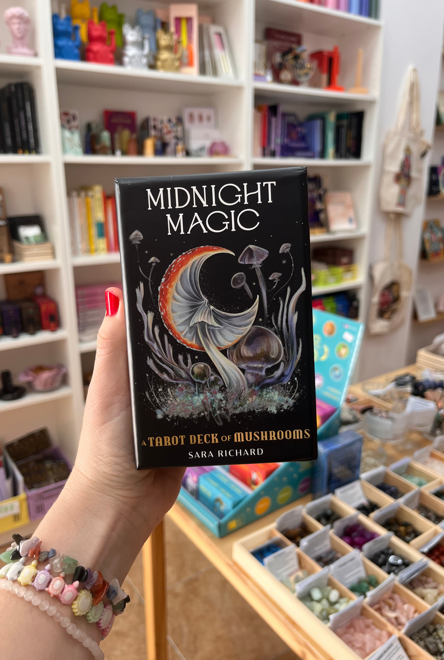 Midnight Magic: A Tarot Deck of Mushrooms