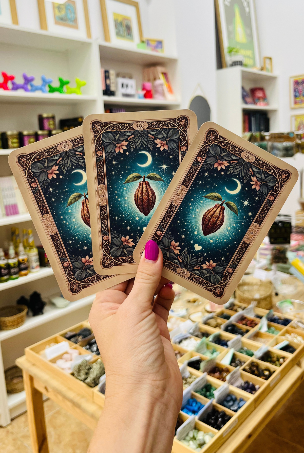Espíritu del cacao, oráculo