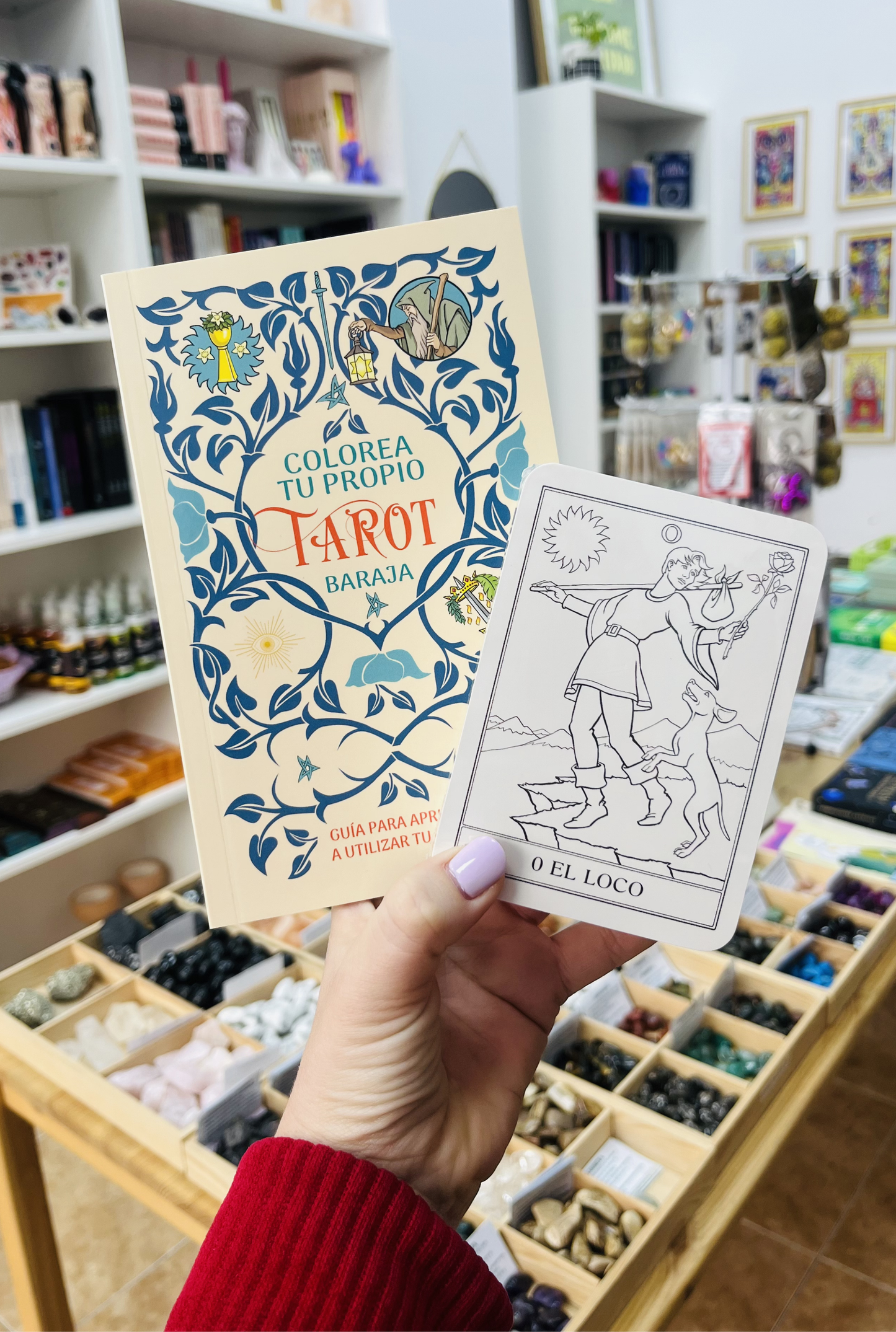 Colorea tu propio tarot