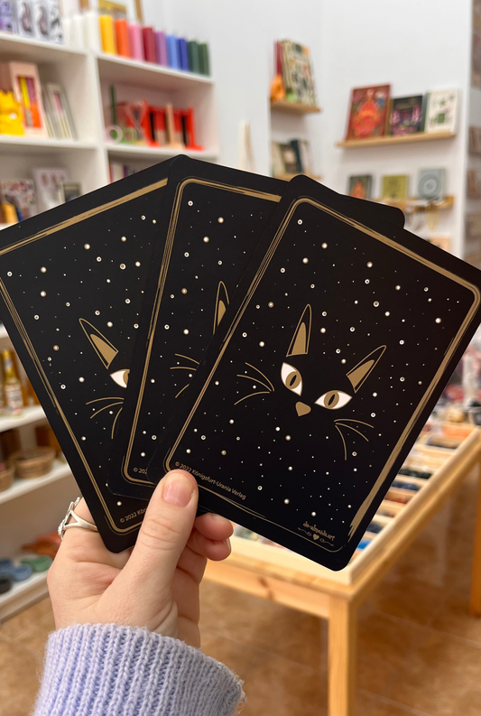 Golden Black Cat Tarot