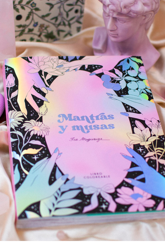 Mantras y musas (libro para colorear)