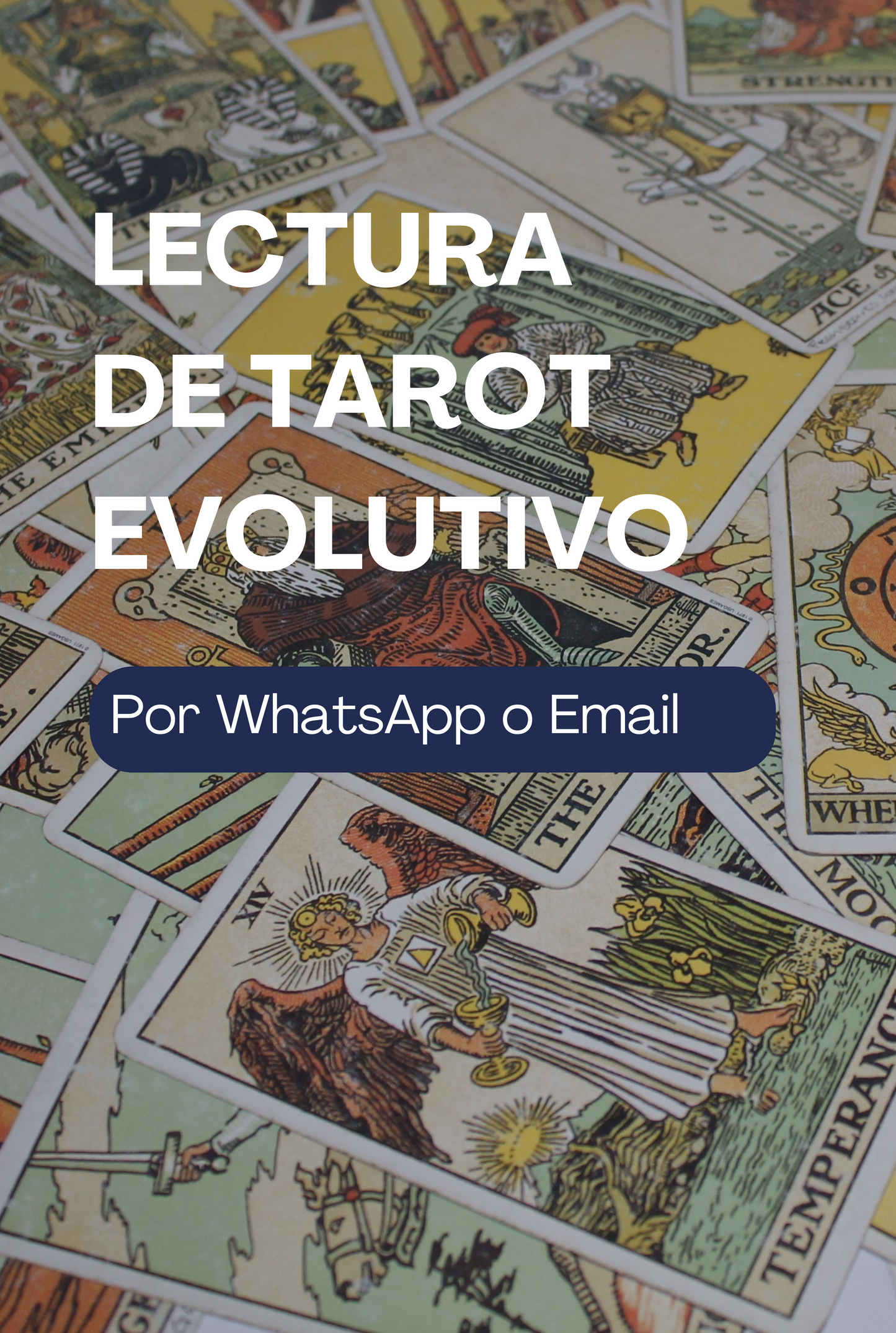 Lectura de Tarot Evolutivo por WhatsApp o Email