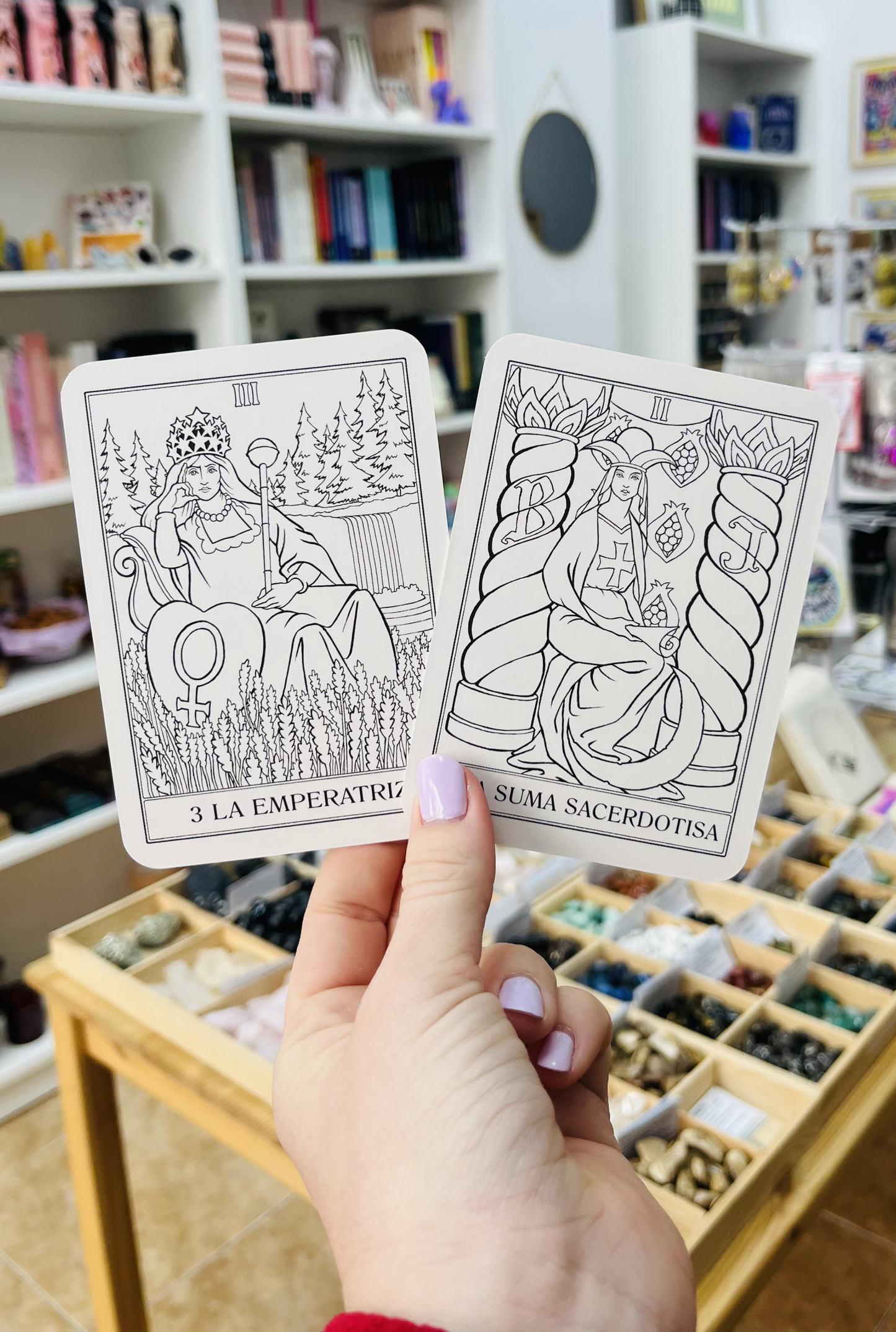 Colorea tu propio tarot