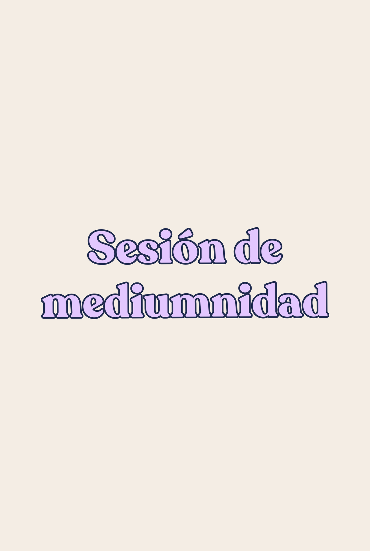 Sesión de mediumnidad