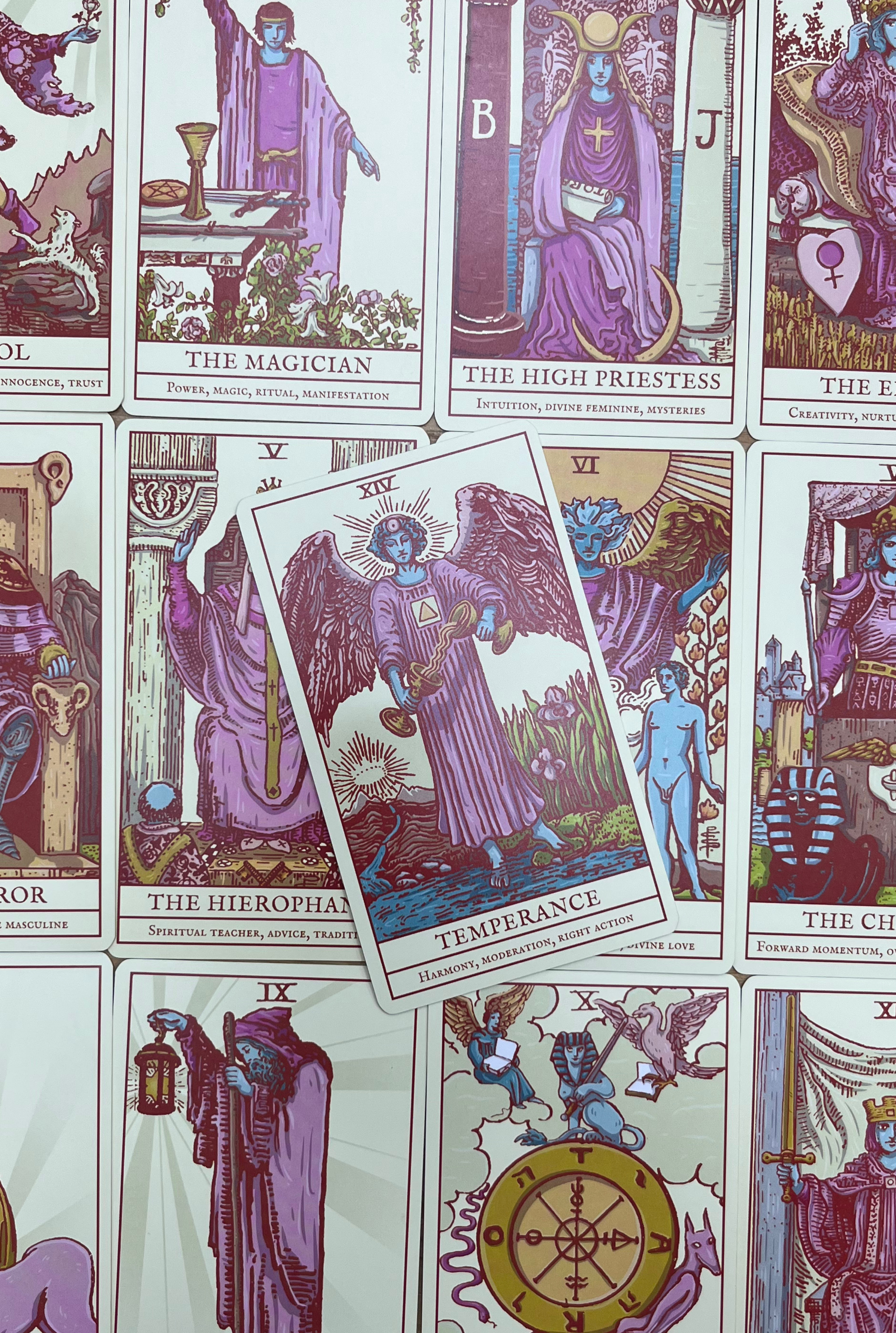 cartas de tarot para aprender a hacer lecturas fáciles 
