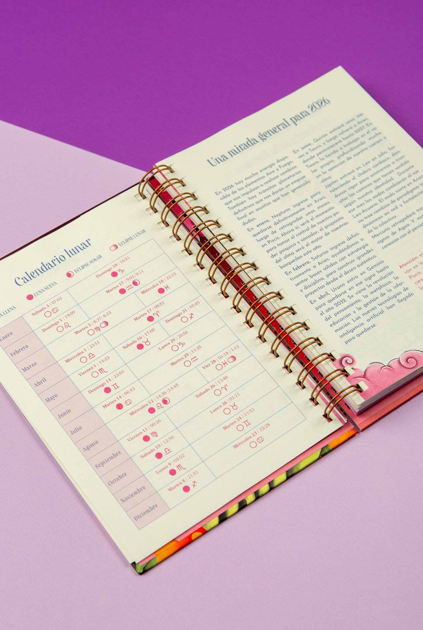 Agenda Astrológica 2026 La Emperatriz