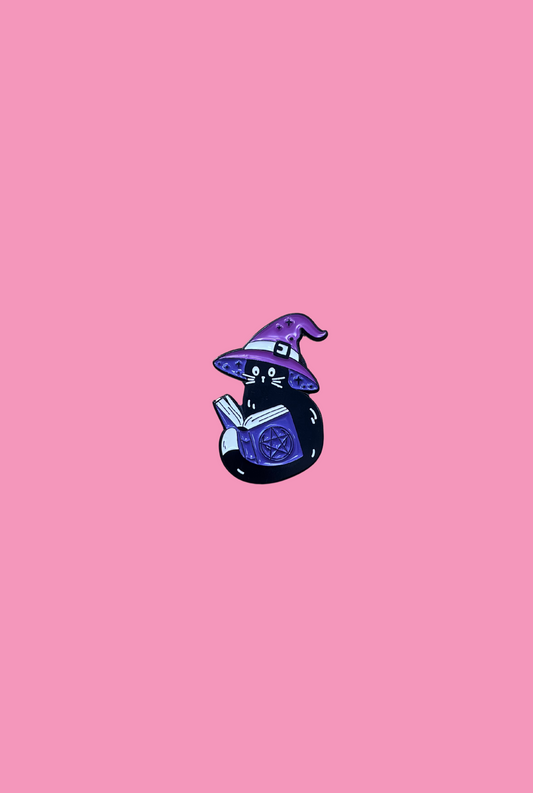 Pin Gato Brujito
