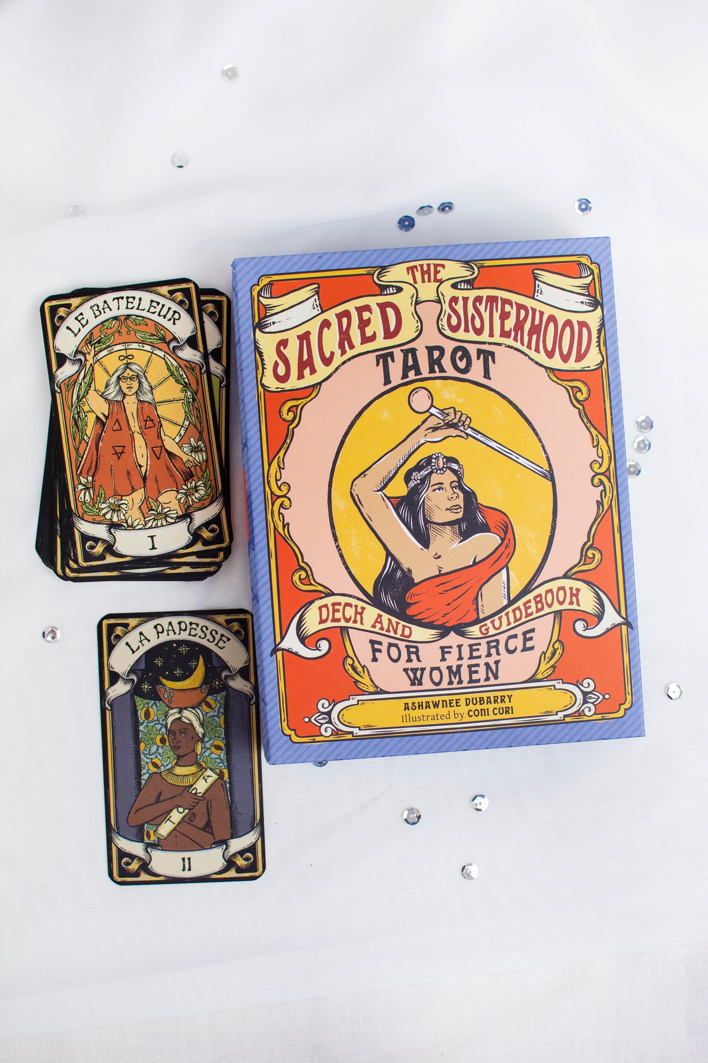 The Sacred Sisterhood Tarot (Deck and guidebook)